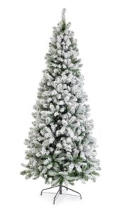 Albero 180h-850rami Miletto Slim Innevato.